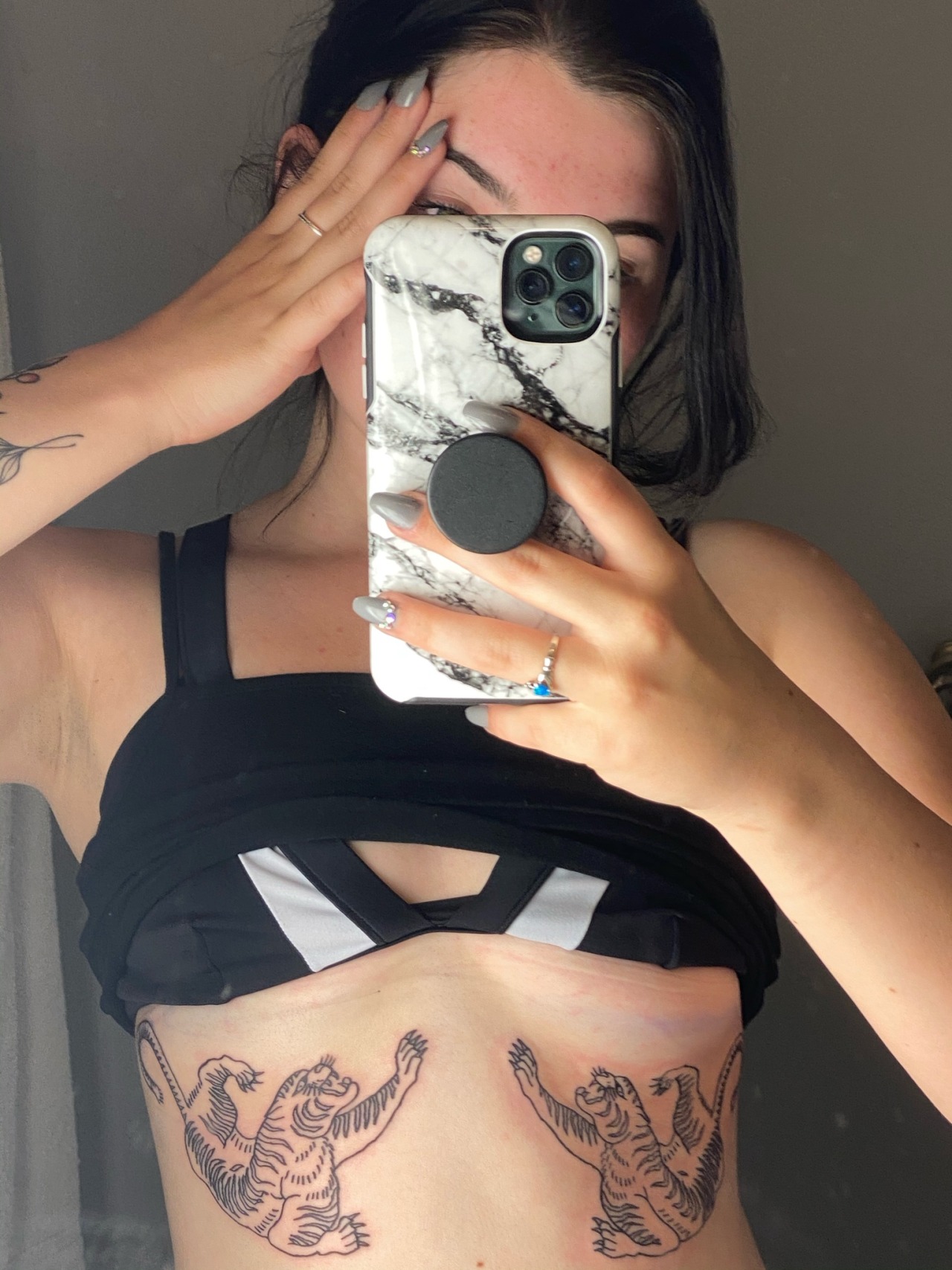 unexplainablycontent:New tattoo today!! Getting shading in a couple weeks 🤪