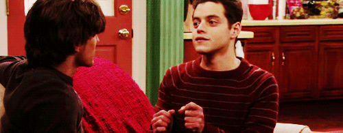 giraffology:  the-red-whale:  Rami Malek  Guess what movie I just saw? 