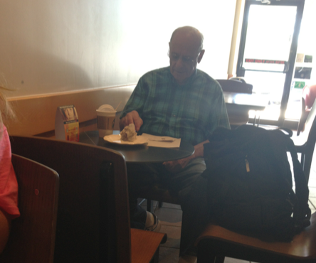 im-letting-love-bleed-red:  harrysthefather:  harrysthefather:  SO I WAS AT STARBUCKS RIGHT AND I SAW THIS OLD MAN SITTING ALONE AND DRINKING HIS LITTLE CUP OF COFFEE ALL CUTELYI WAS LIKE AWW SO I WROTE THIS AND GAVE IT TO HIM  HE WAS SO HAPPY I WANTED