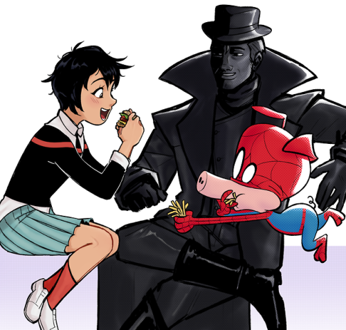 sugarandmemories:sorry for only drawing the b team but……..i love them the mostest