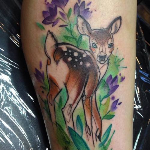 BEAUTIFUL ILLUSTRATIVE TATTOOS BY AGA YADOU [via TattooBloq]