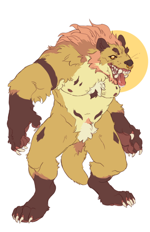 halloween werewolf commission for @hotline-yiff nsfw version here