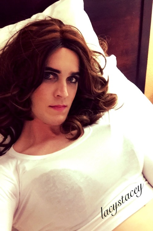 luvmetender2:  crossdressgirls:  lacystacey:  New clothes = New pics  .. Let me know what you think ☺️💁💕   AMAZIIIIING!!!! Love your Tumblr so bad hehehe  Love your pics