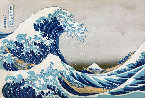 thesoulshiner: The Great Wave Off Kanagawa by Hokusai