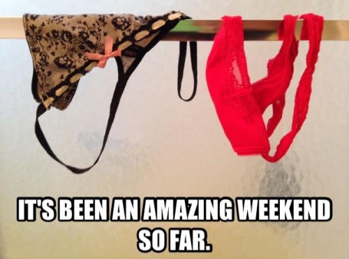 roleplay531: It’s a great sign when you have multiple pairs of panties hanging to dry. What an amazi
