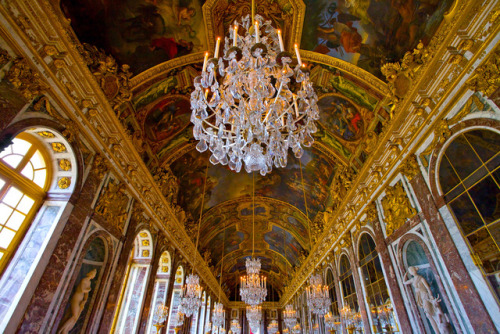 Palacio de Versalles, salon de espejos