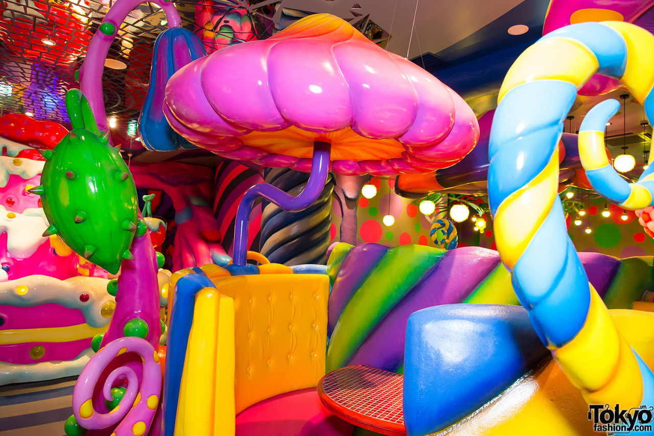 tokyo-fashion:  Kawaii Monster Cafe - designed by Sebastian Masuda (Kyary Pamyu Pamyu,