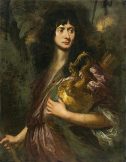 Florentine School, Portrait of a Man Holding an Urn, 17th century