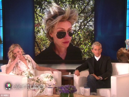 Ellen embarrassing Portia on her show!