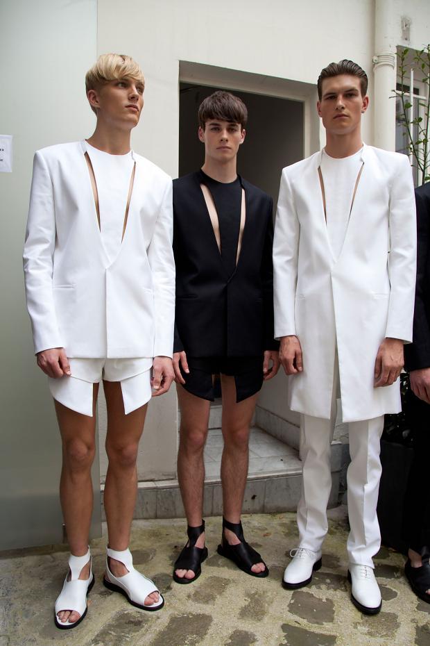 leauxnoir:  MUGLER s/s 2013 RTW Menswear