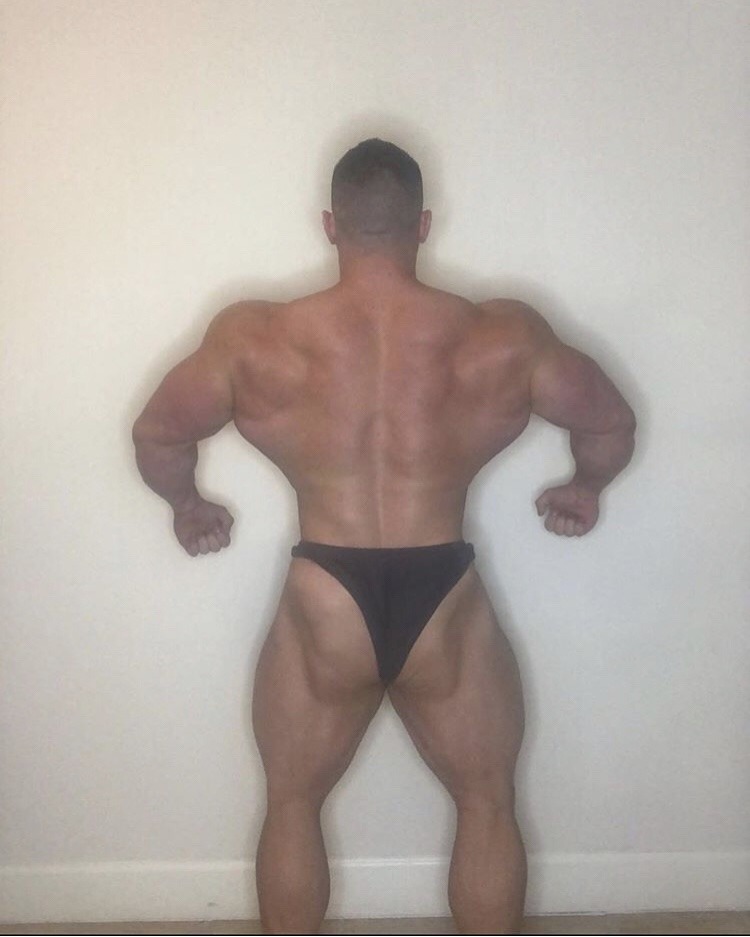 Derek Lunsford - Starting point for his Olympia 2019 prep, and holy shit that ass