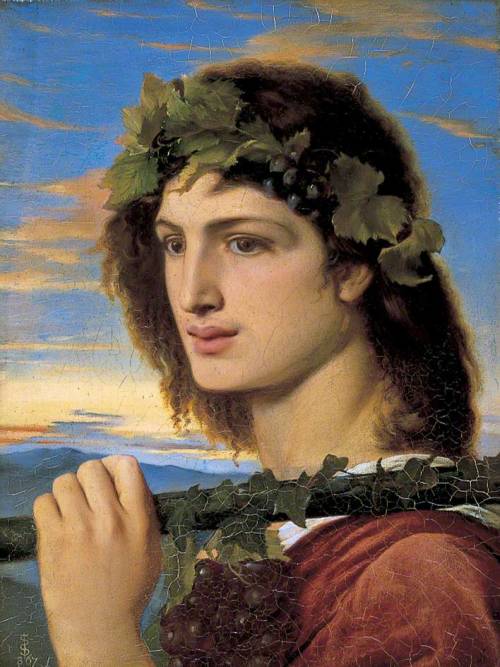 19thcenturyboyfriend: Bacchus (1867), Simeon Solomon
