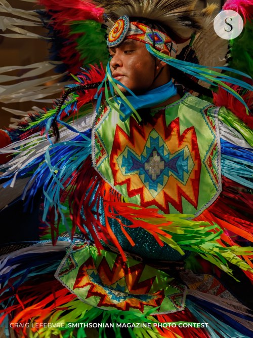 blondebrainpower:“Indigenous Swirling Colors”                                                                        By © Craig Lefebvre. All rights reserved. Winner, American Experience.Kenneth Shirley of the