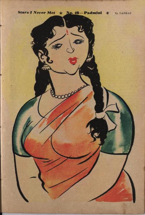 unmattata: In 1952, the celebrated Indian cartoonist R.K. Laxman sketched 40 icons of the Hindi film