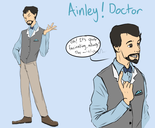 space-boy-art:heLLO i’m back with some Classic Who Roleswap!AU designs! Was inspired by @valc0‘s AMA
