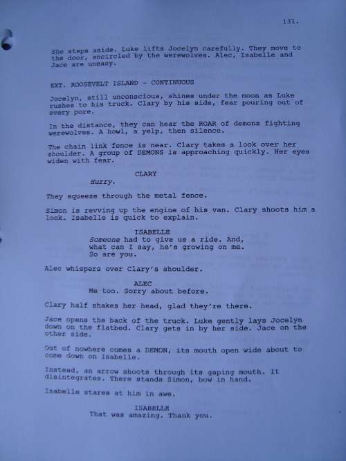 COBSPOILERS! CoB Movie Script PART 4. 