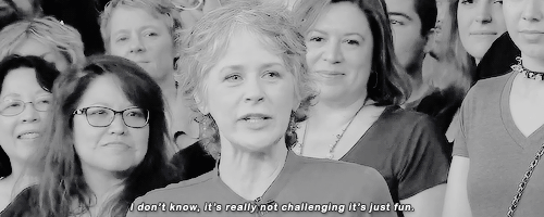 valramorghulis:  What’s the most challenging part of playing undercover Carol? 