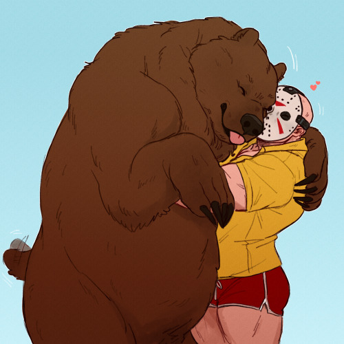 the-thot-clown:Camp counselor Jason really said “Why bear soft if not to pet” 