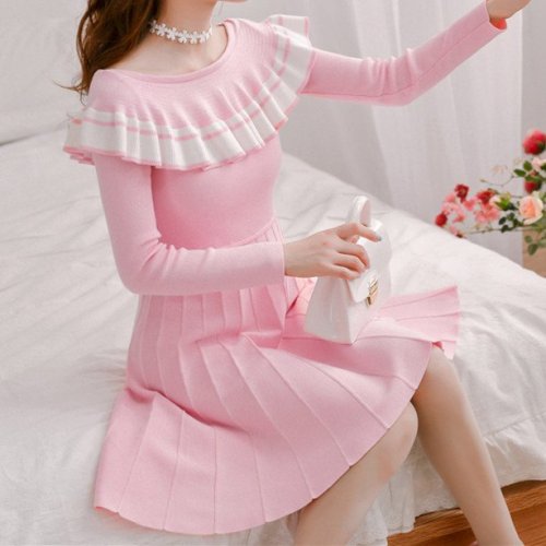 yanbuo: Sweet princess knitted dress || spreepicky I want her dress
