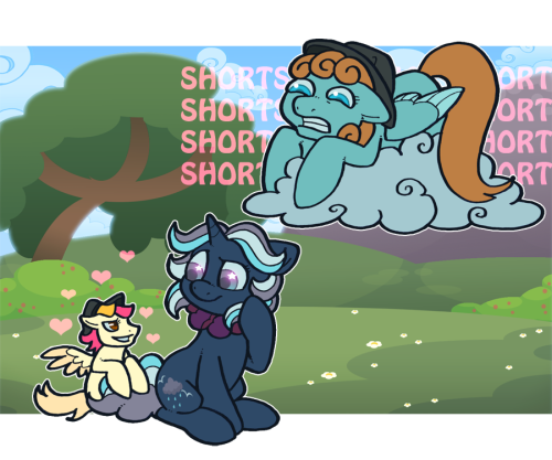little-rainbird:  … Did… did you both dye yourselves to try and frame one-another..?I hope it doesn’t stain you both. (( I laughed way too hard while drawing Lola’s face.Lola and Bold Font of Ask Lola and tiny Bold. ))   X3