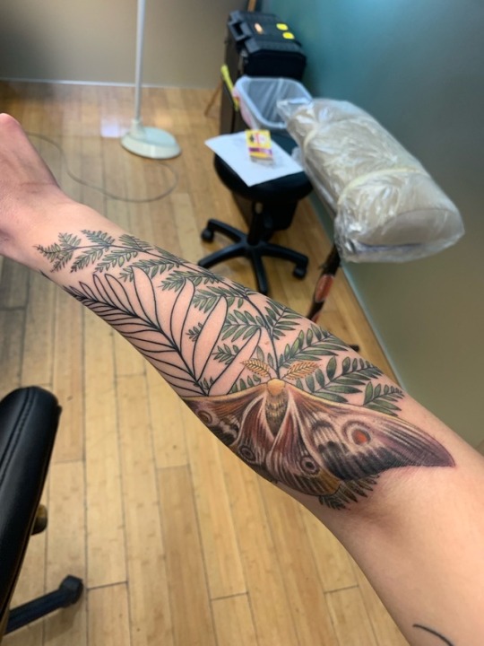 I got Ellie's tattoo :) I already have something on my right forearm, so I  mirrored the image and did it on my left arm! TLOU impacted me beyond  comparison. I love
