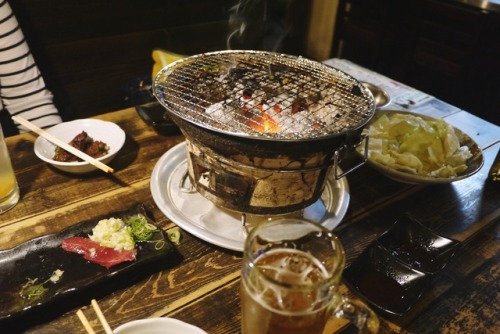 gf3:生ハツが食べたかったのです。昭和大衆ホルモン　千日前店