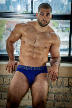 marcusmccormick:  Ramon C. modeling underwear