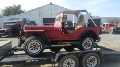 Visit to Orange County Jeep Works to get my rear upper shock towers replaced. Awesome place. Mike an