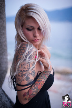 past-her-eyes:  Ultima Suicide  Sweet tattoo, for more visit past-her-eyes.tumblr.com  For more South African SuicideGirls  You love these Hopeful Suicide Girls ? help them to become “PINK” on the SG website ;)