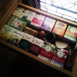 havocados:  Tea drawer game #home #tea