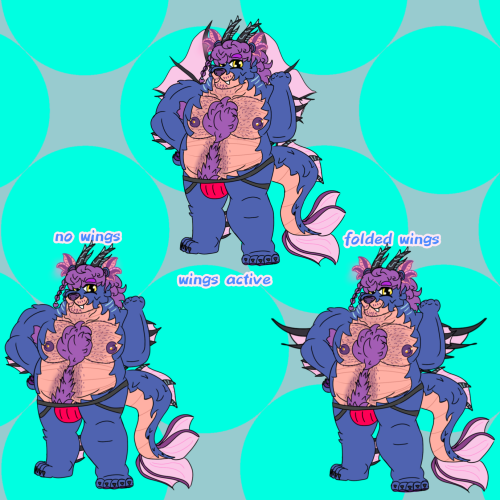So I Decided To Redesigne My Fursona :3. I Made Him Look Bigger And Older And I Made His Colors More