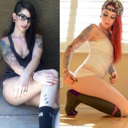 Sheenarose92:  #Transformationtuesday 2 Years Ago Lol Sheena Rose #Tatted #Tattoos