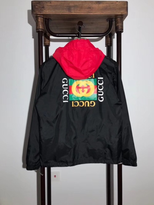 Gucci logo windbreaker