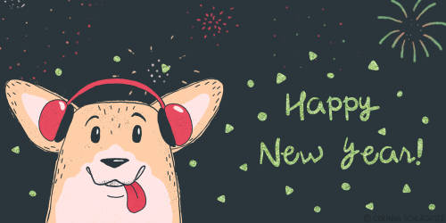 Wishing all my followers and four-legged and two-legged friends, both old and new, a very Happy New 