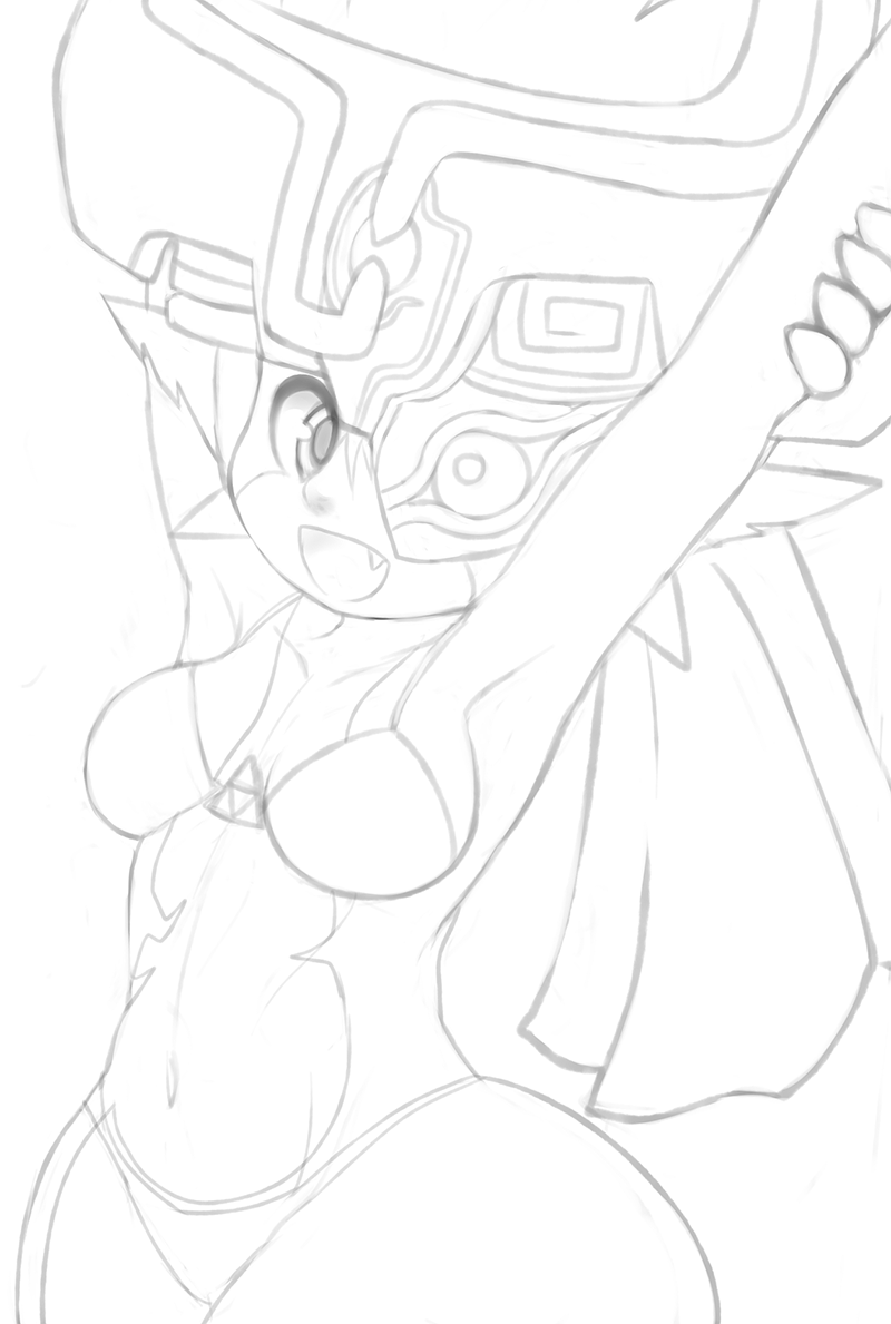 spectorumato:Midna Doodles [Old Drawings]  Midna~ &lt;3 &lt;3 &lt;3