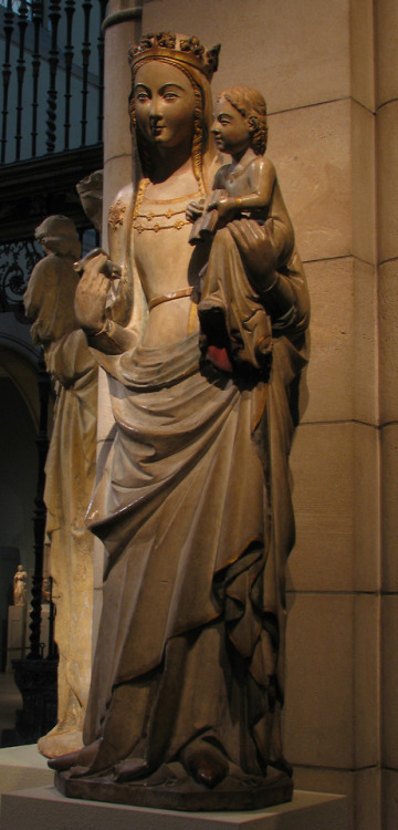 Virgin and child statue by Guillem Seguer, c. 1325–50