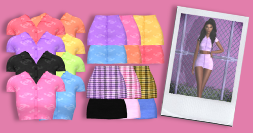 ༺ ♡ CHA-CHING! COLLECTION ♡༻transform your sims into 90s supermodel partygirls with my sixth patreon