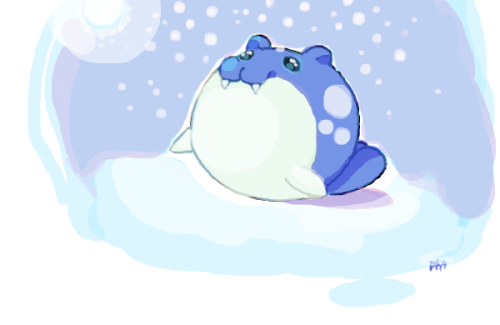 saniiigo:a melancholic spheal