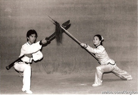 Mother and Son.Bow Sim Mark and Donnie Yen. Donnie&rsquo;s mother, Bow Sim Mark, is a Fu Style W