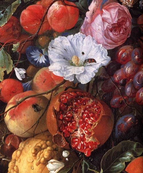 surreelust:
“ Festoon of Fruit and Flowers (detail) by Jan Davidsz de Heem (1660)
”