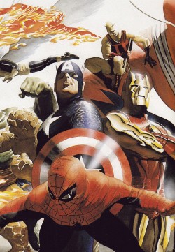 jthenr-comics-vault:  MARVEL Heroes by Alex Ross 