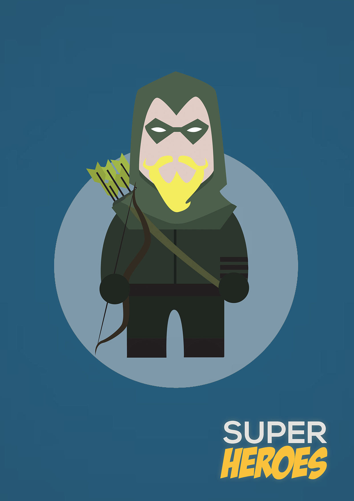 herochan:  DC Superheroes Created by John Sideris 