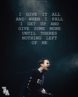 actual–pain:  The Amity Affliction // Give