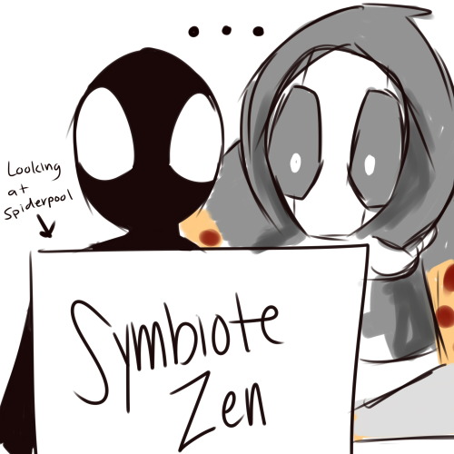 Have The Venom Spiderman (?) And Zenpool Seen Spiderpool Drama Going On Lately?! 