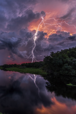 essenceofnxture:  Myakka Sunset by Justin Battles