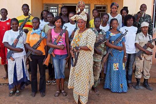 sun-of-another-universe:sabotabby:Armed women in Nigeria take on Boko Haram and win. Source.Several 