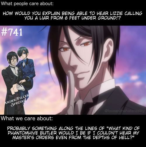 Black Butler #741 - Probably. ~ LoveAnimeHateReality