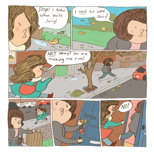A comic from my book SISTER BFFs