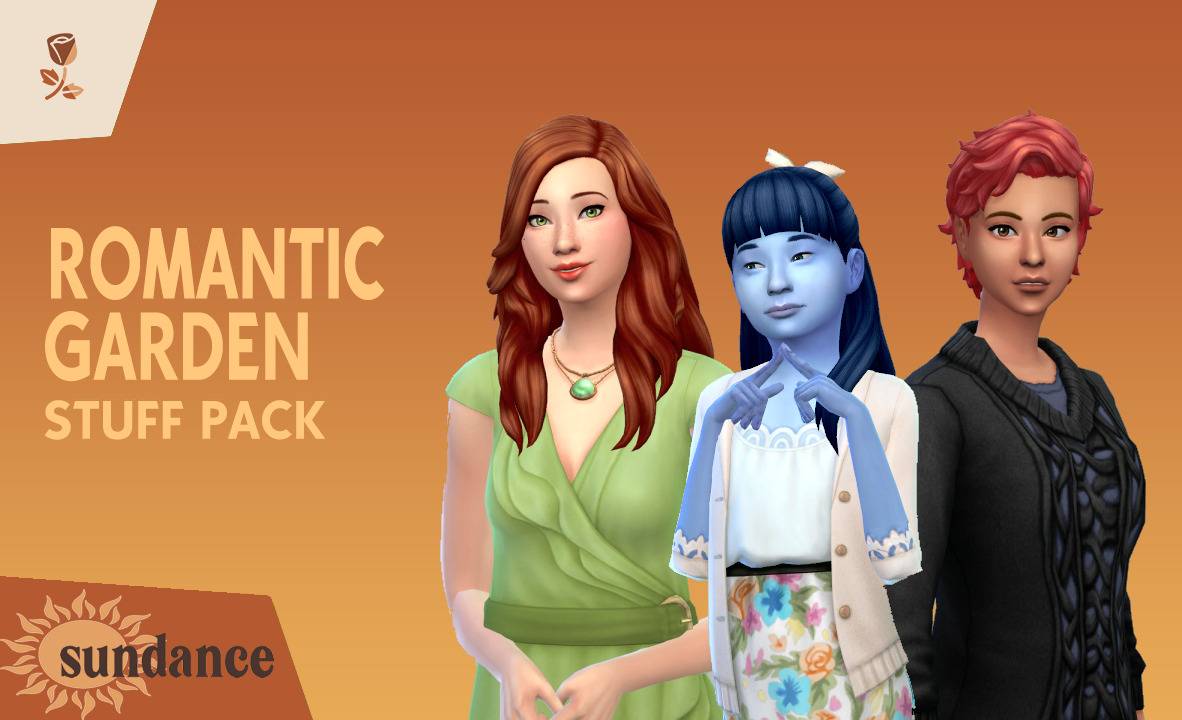 Maxis Match CC World — flying-womrats: Romantic Garden hairs in...