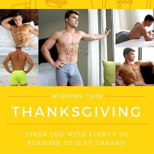 HAPPY THANKSGIVING EVERYONE! WE HAVE MANY THINGS TO BE THANKFUL FOR&hellip; @GAYHOOPLA IS THANKF